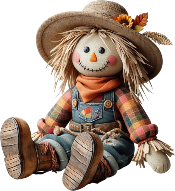 Halloween nap, szalmanbb, madrijeszt figura.