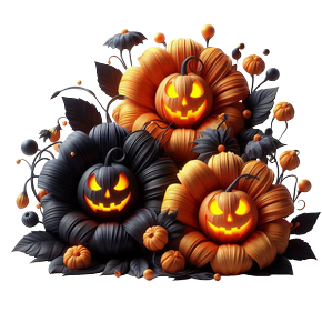 Halloween nap, digitlis tkdsz, tklmps virgok.