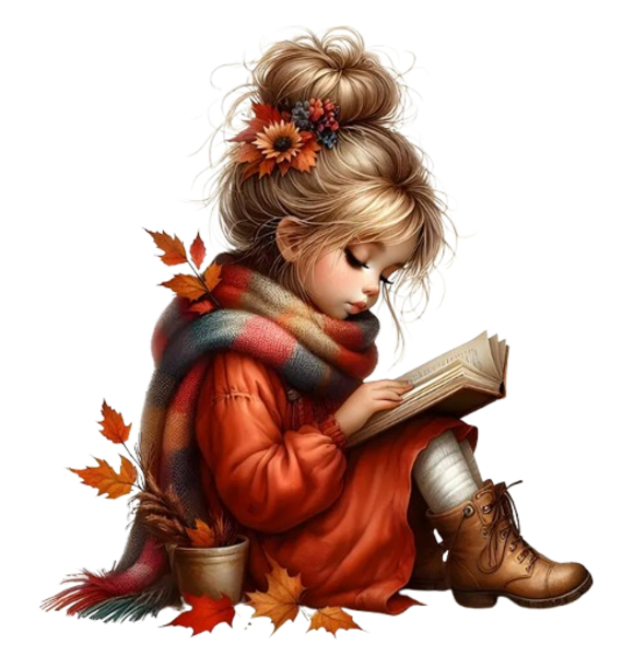 szi hangulat kp, egy olvas kislnnyal.