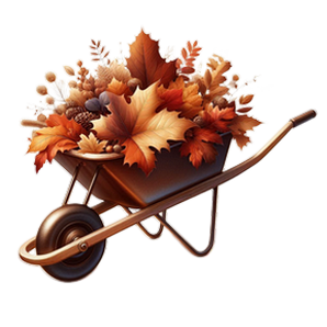 szi levelek s termsek talicskban.