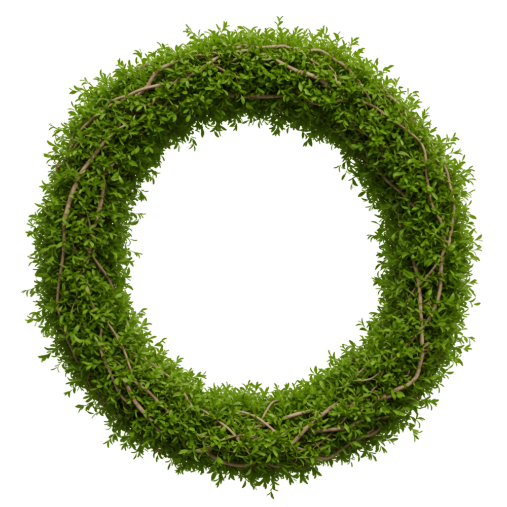 Zld koszor kivl alap a karcsonyi koszorhoz.